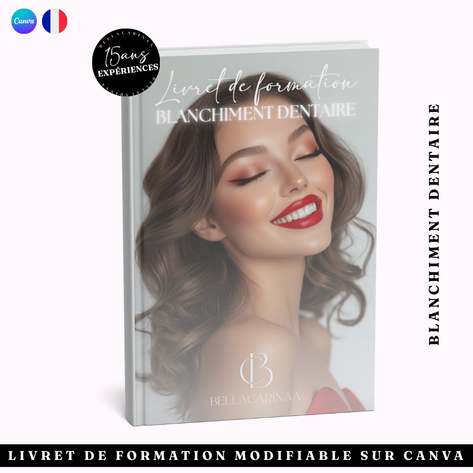 Livret de formation BLANCHIMENT DENTAIRE