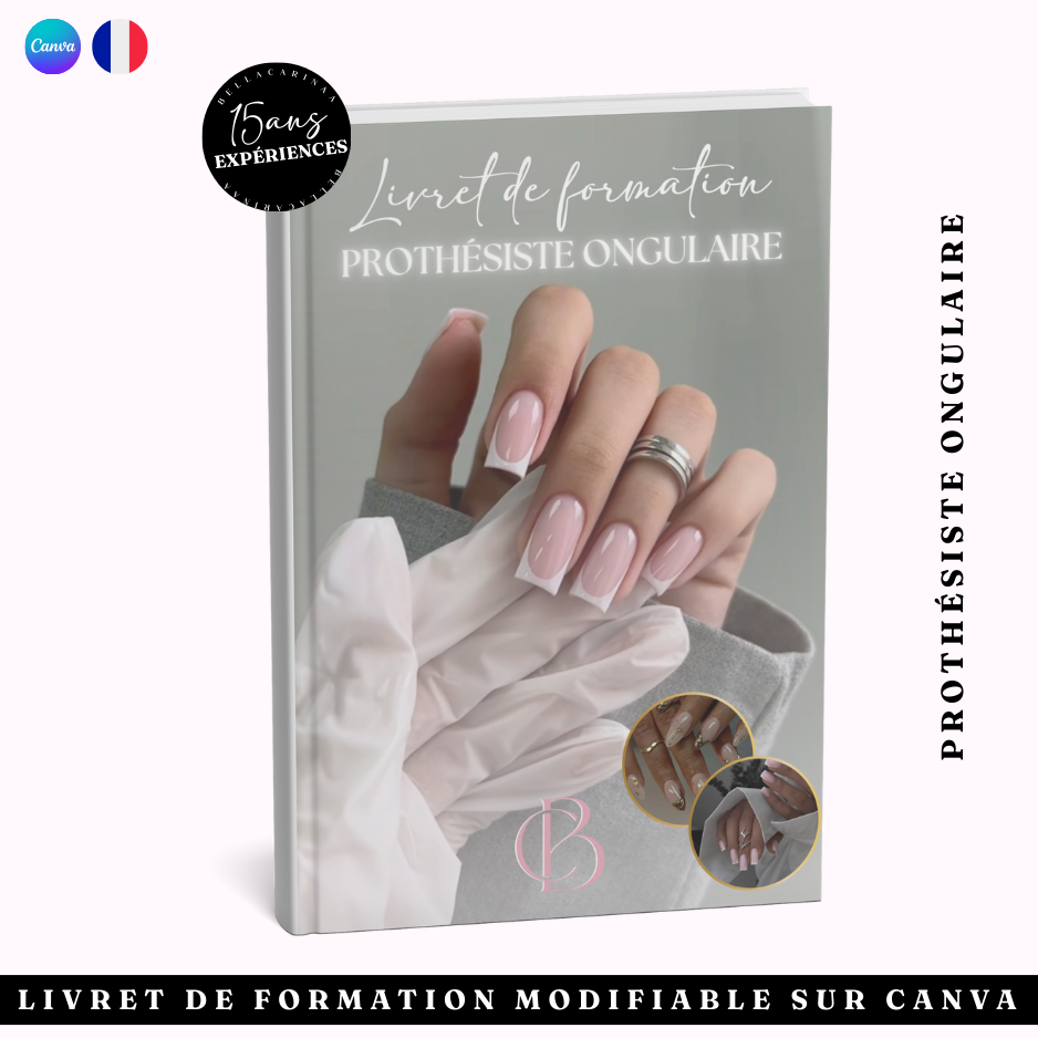 Livret de formation PROTHÉSISTE ONGULAIRE